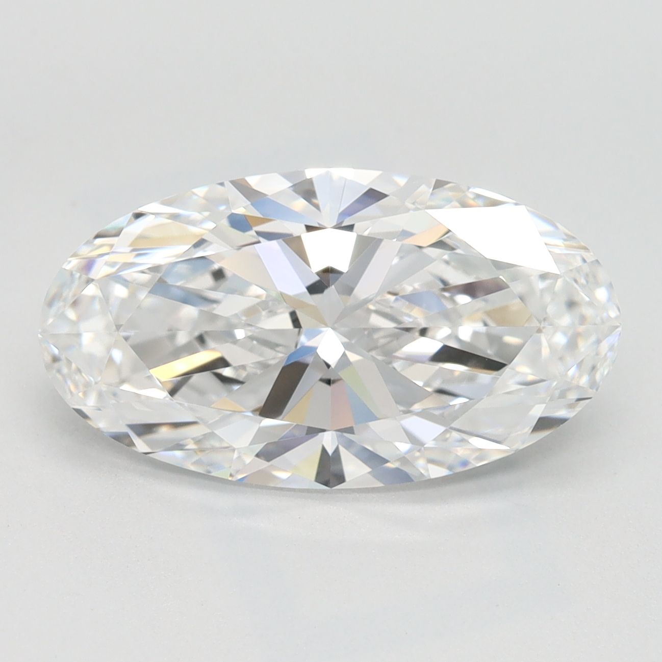 3.01 ct. oval Lab Grown Diamond front image