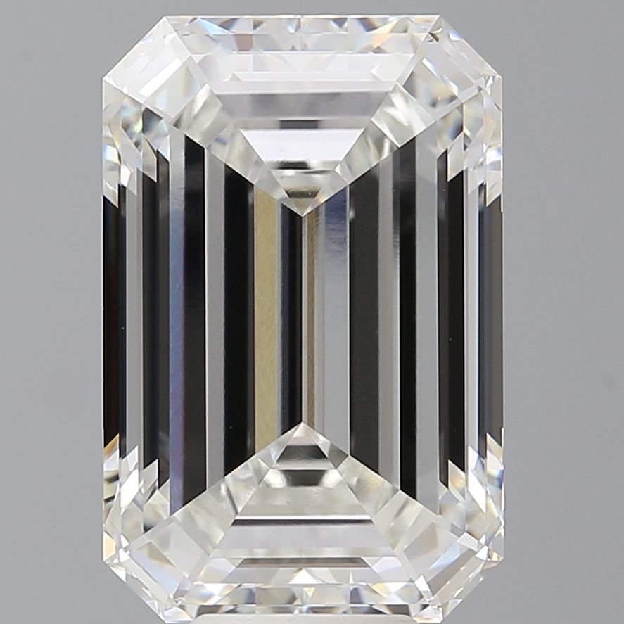 9.60 ct. emerald Lab Grown Diamond front image