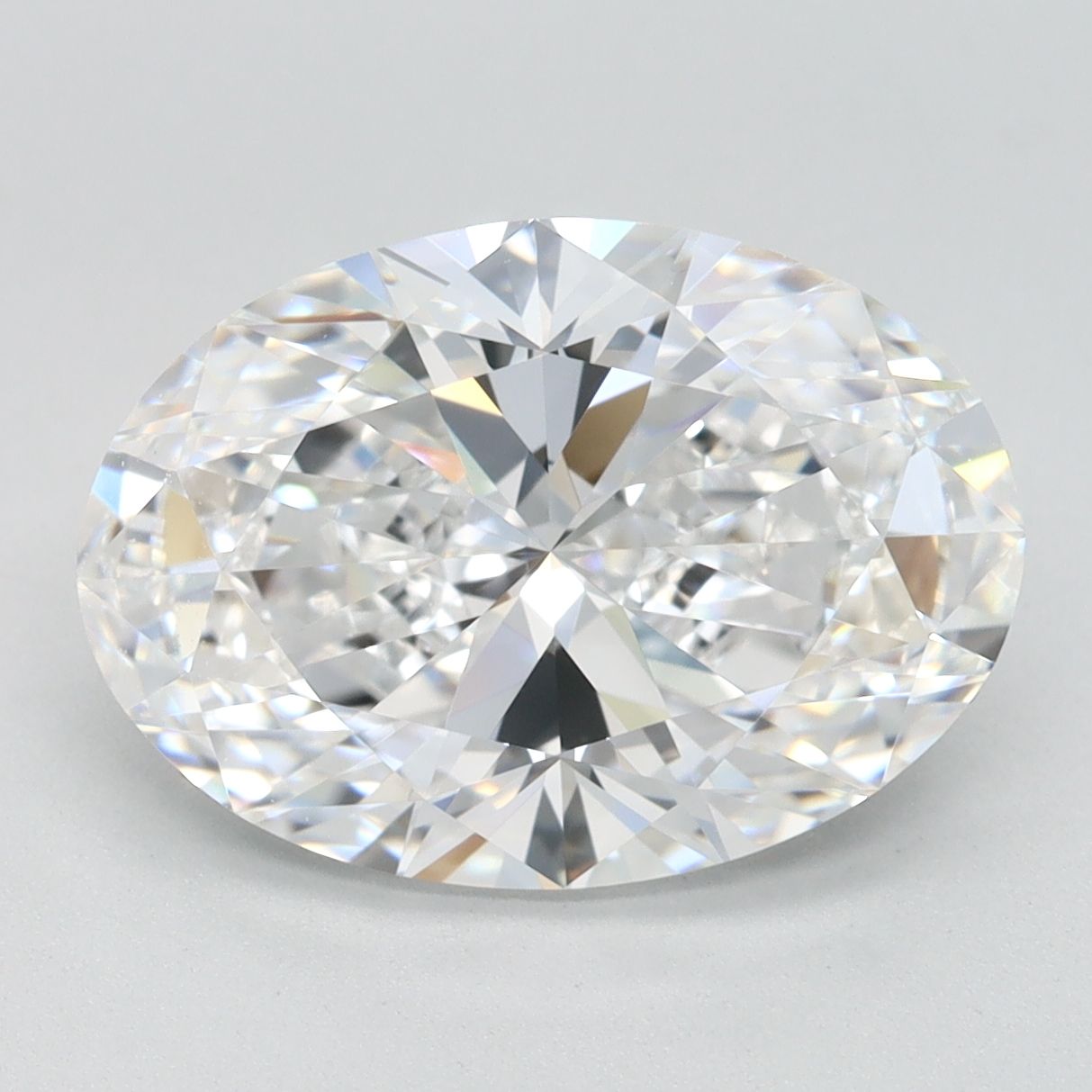 3.74 ct. oval Lab Grown Diamond front image