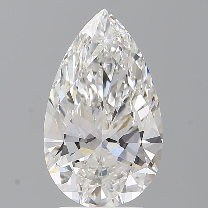 3.52 ct. pear Lab Grown Diamond front image