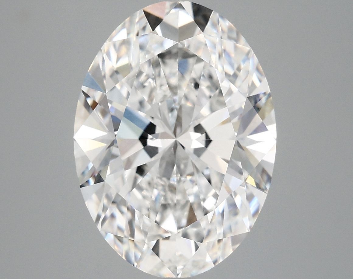5.09 ct. oval Lab Grown Diamond front image