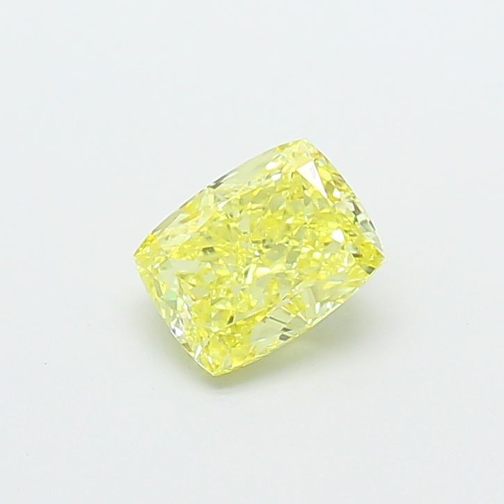 0.9 CT Fancy Intense Yellow CUSHION MODIFIED