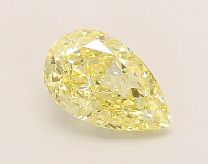 1.0 CT Fancy Yellow PEAR