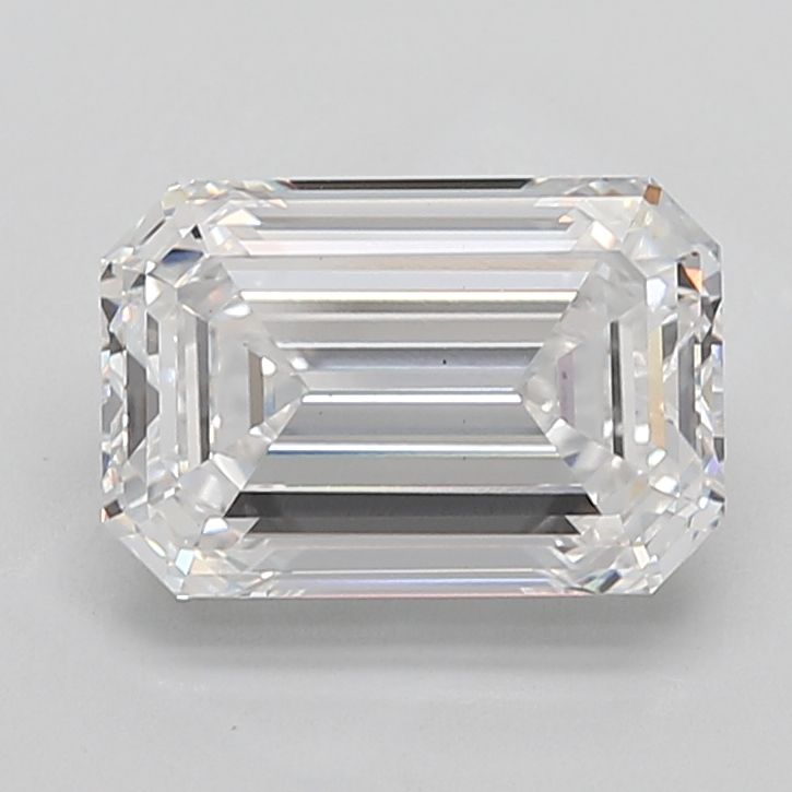 5.72 ct. emerald Lab Grown Diamond front image