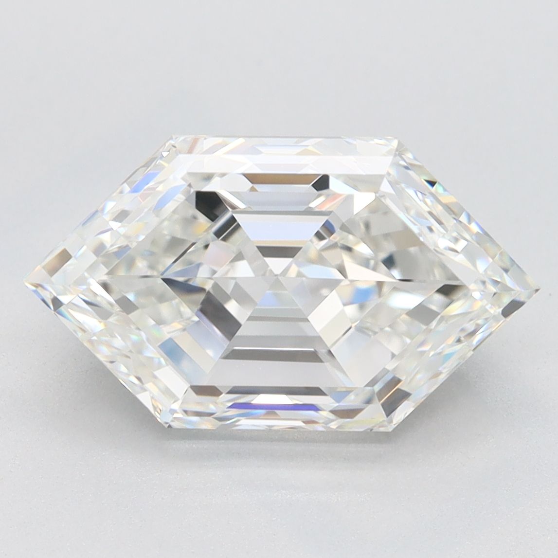 3.38 ct lab-grown Hexagonal Diamond