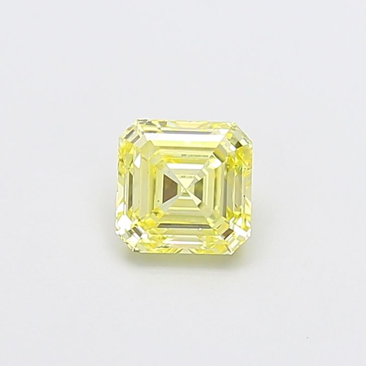 1.0 CT Fancy Intense Yellow ASSCHER