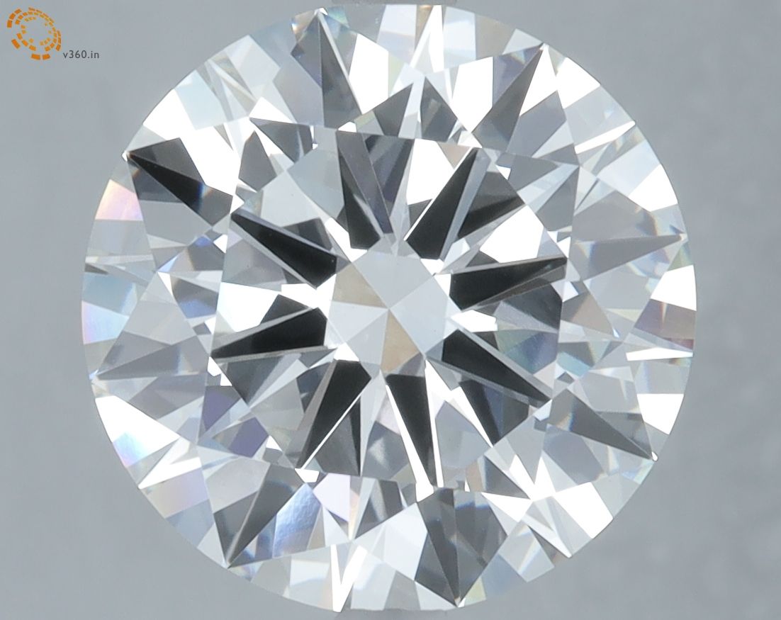 6.03 ct. round Lab Grown Diamond front image