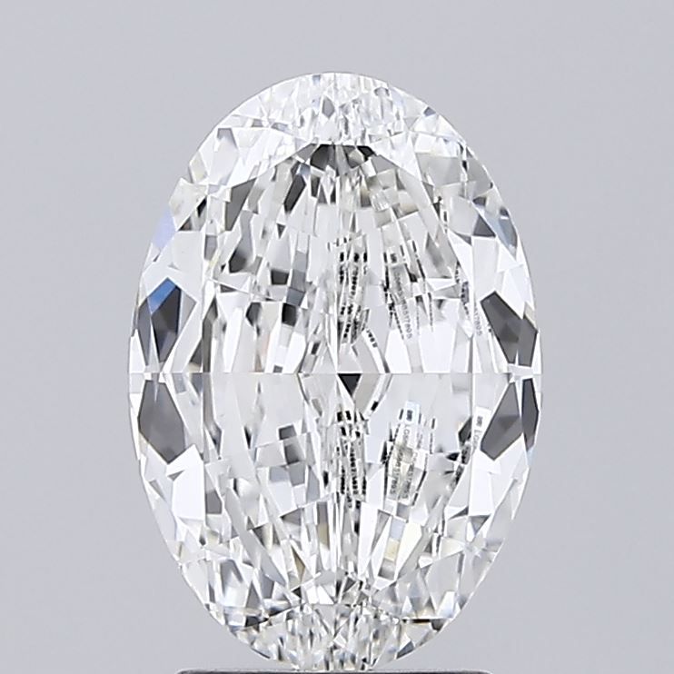2.03 ct. oval Lab Grown Diamond front image