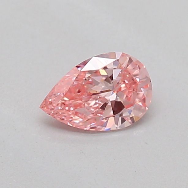 0.18 CT Fancy Vivid Pink PEAR