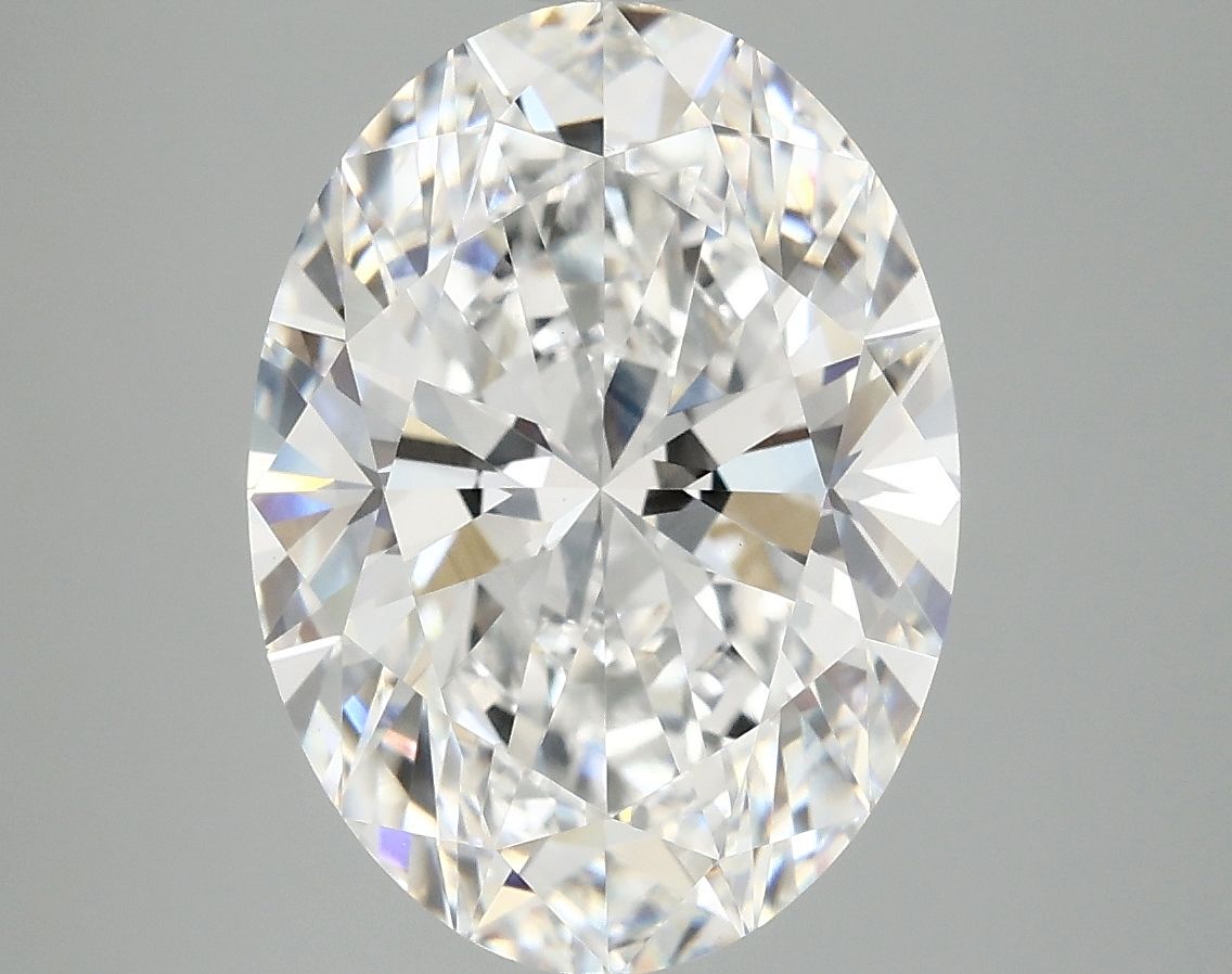 5.09 ct. oval Lab Grown Diamond front image