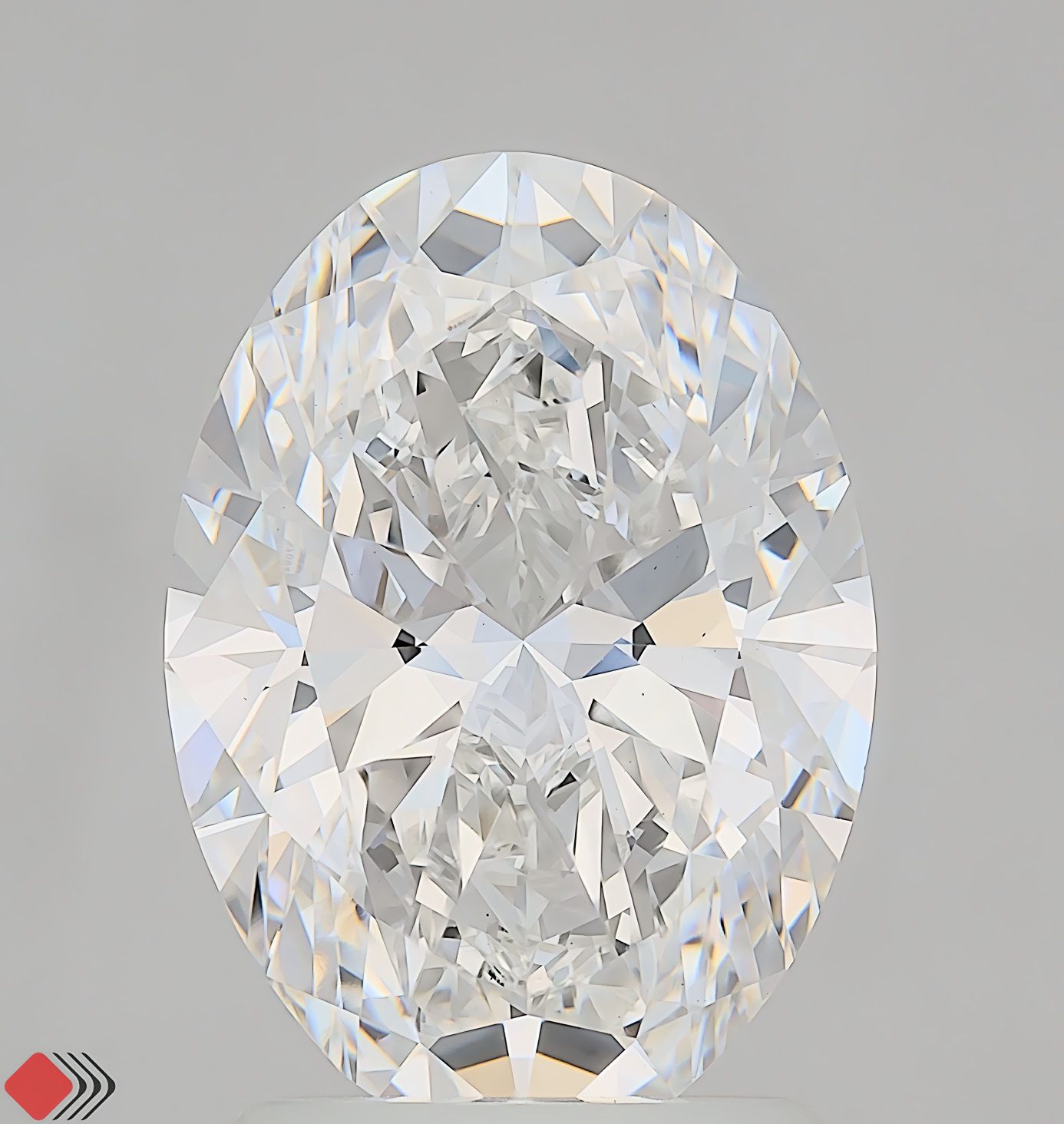 2.06 ct. oval Lab Grown Diamond front image