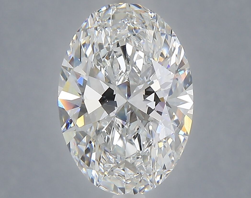 3.07 ct. oval Lab Grown Diamond front image