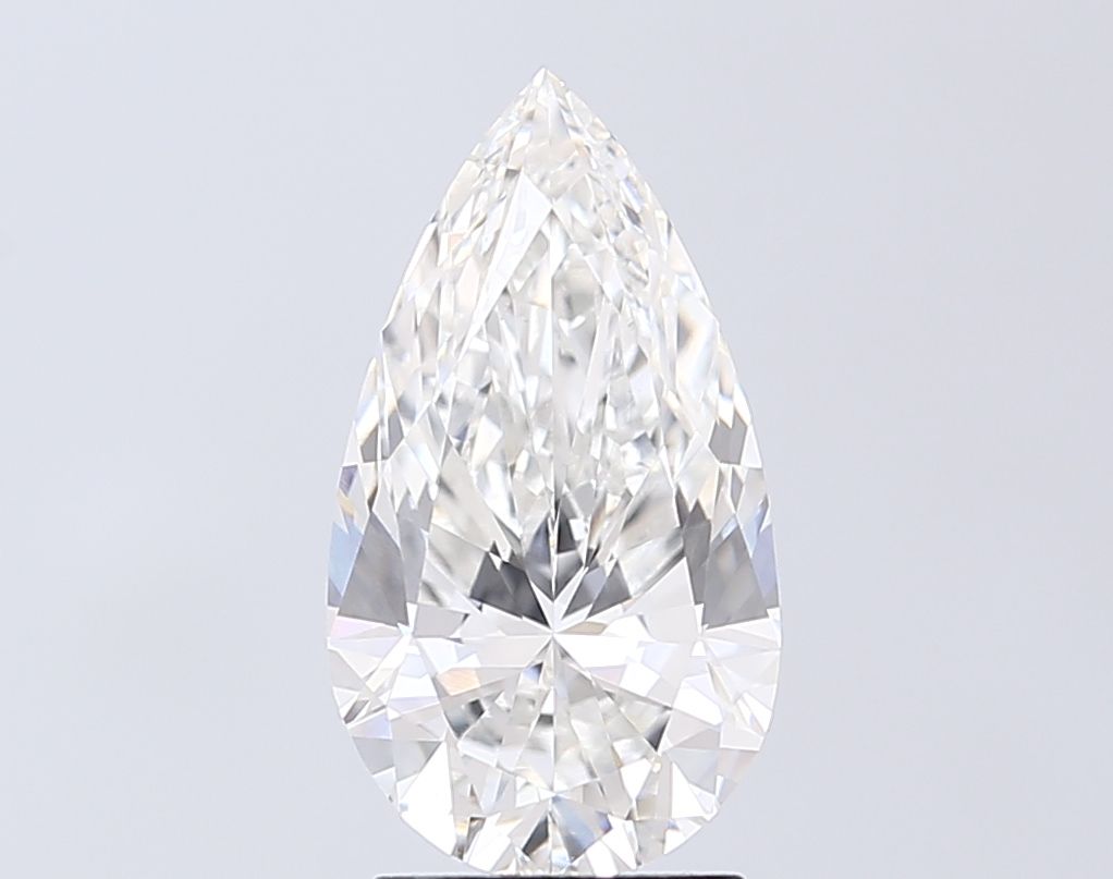 3.01 ct. pear Lab Grown Diamond front image
