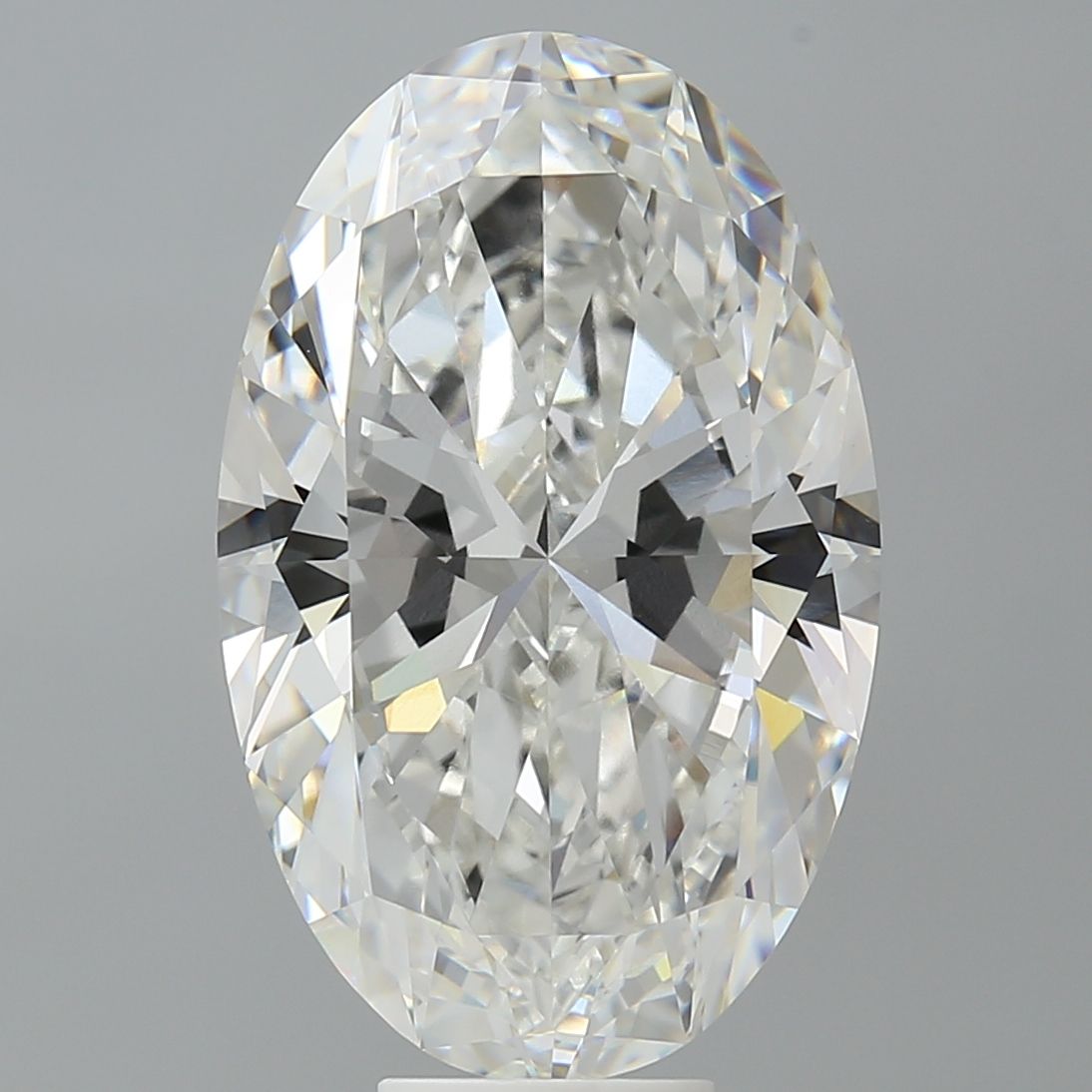 10.00 ct. oval Lab Grown Diamond front image