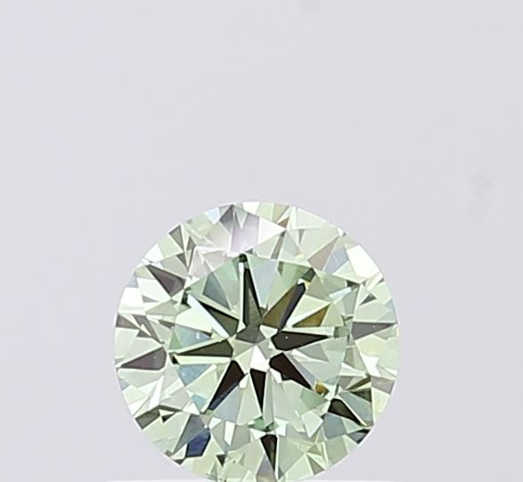 0.63 CT Fancy Intense Green ROUND