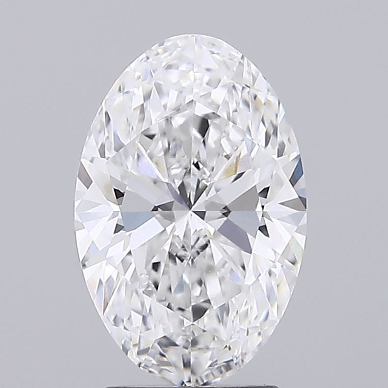 2.87 ct. oval Lab Grown Diamond front image