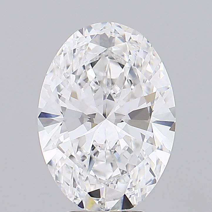 5.00 ct. oval Lab Grown Diamond front image