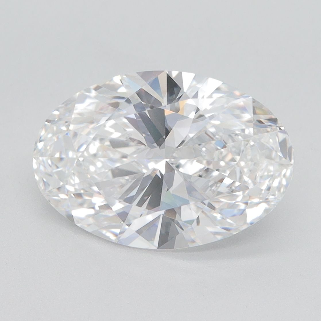 3.03 ct. oval Lab Grown Diamond front image
