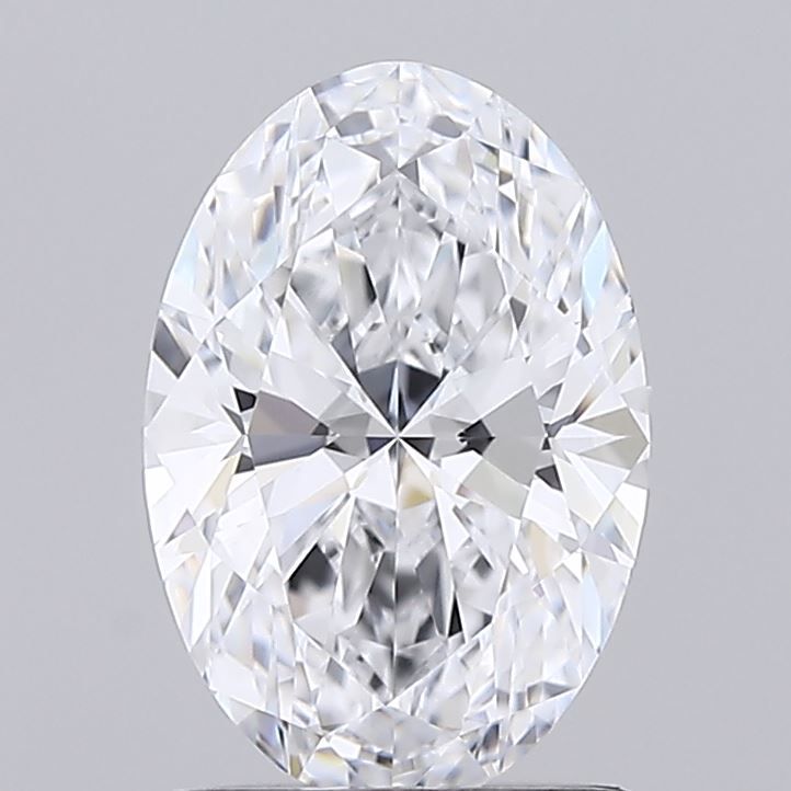 1.24 ct. oval Lab Grown Diamond front image