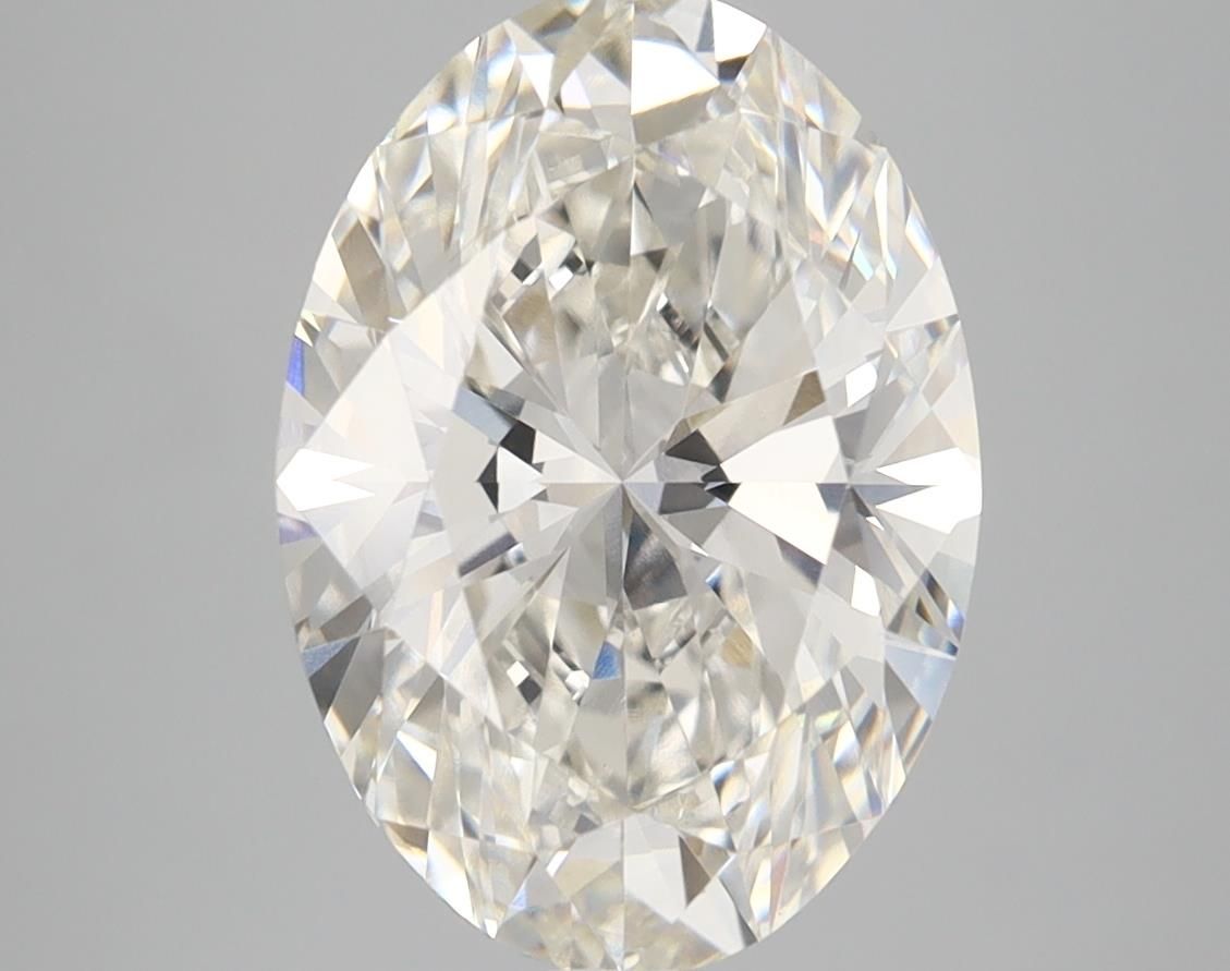 4.07 ct. oval Lab Grown Diamond front image