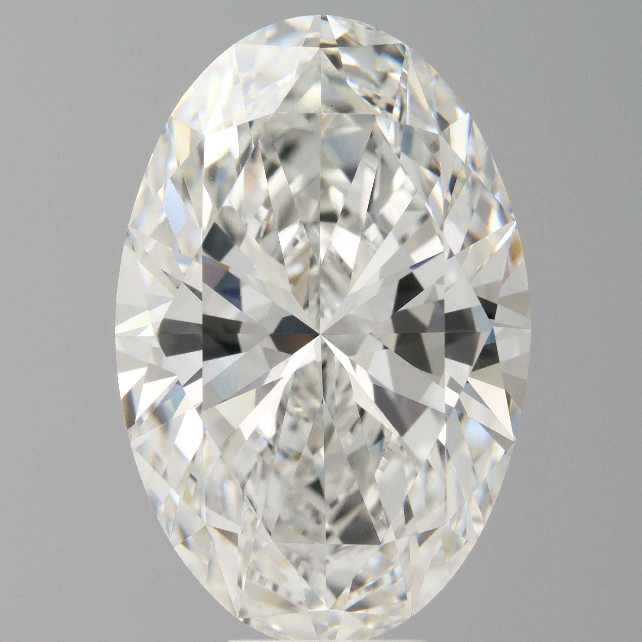 9.57 ct. oval Lab Grown Diamond front image