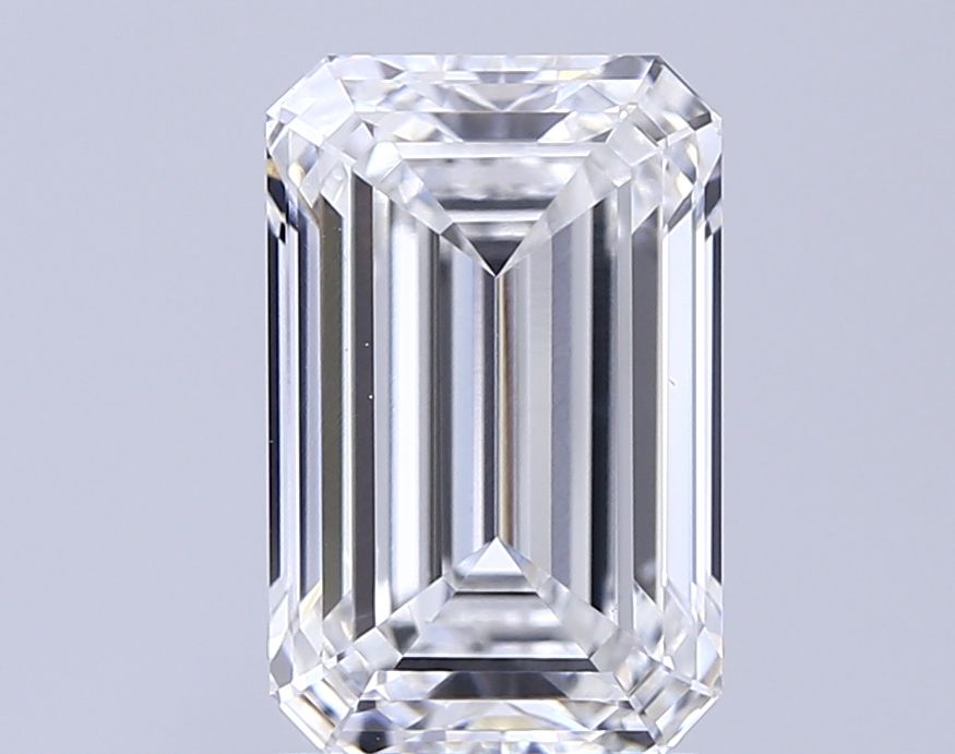 2.47 ct. emerald Lab Grown Diamond front image
