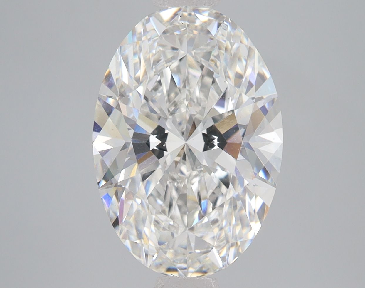 4.00 ct. oval Lab Grown Diamond front image