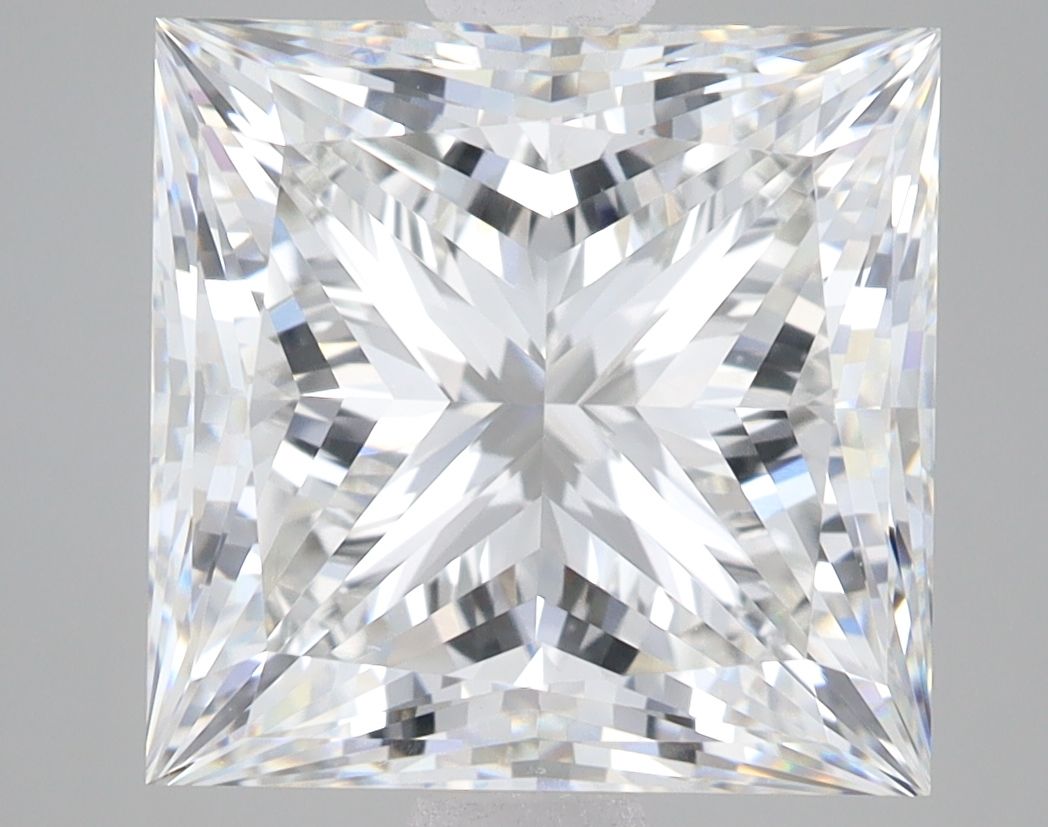 7.05 ct. princess Lab Grown Diamond front image