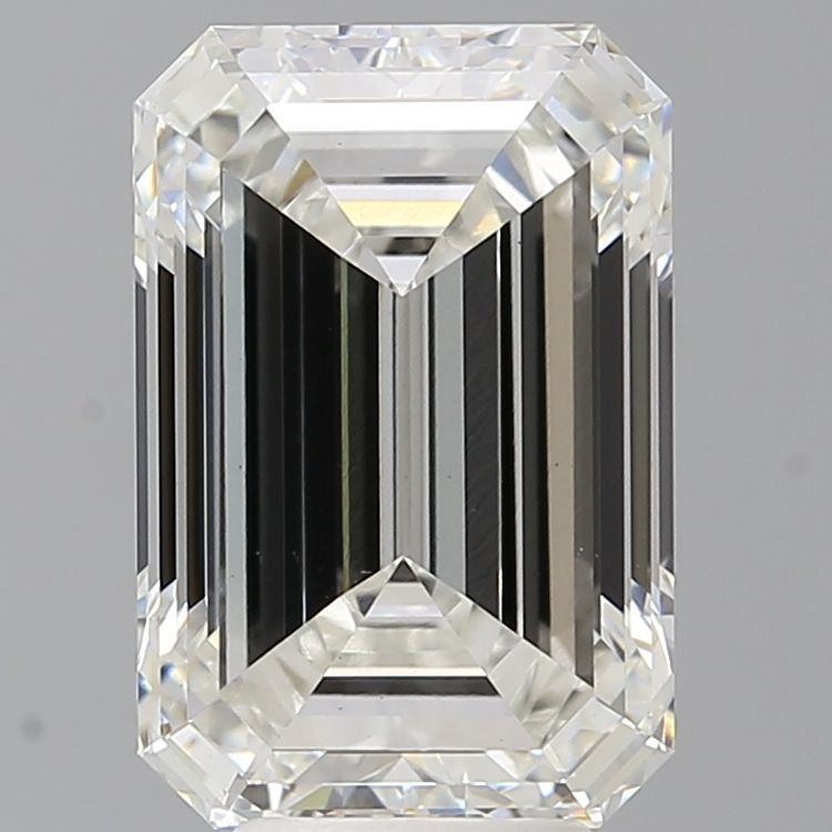 6.08 ct. emerald Lab Grown Diamond front image
