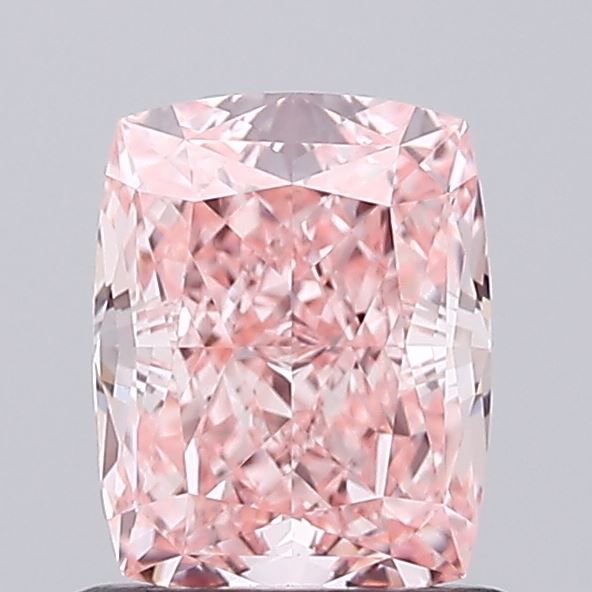 1.01 CT Fancy Vivid Pink CUSHION MODIFIED