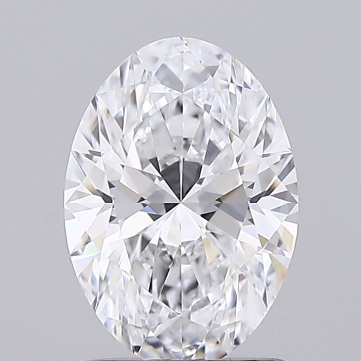 1.23 ct. oval Lab Grown Diamond front image