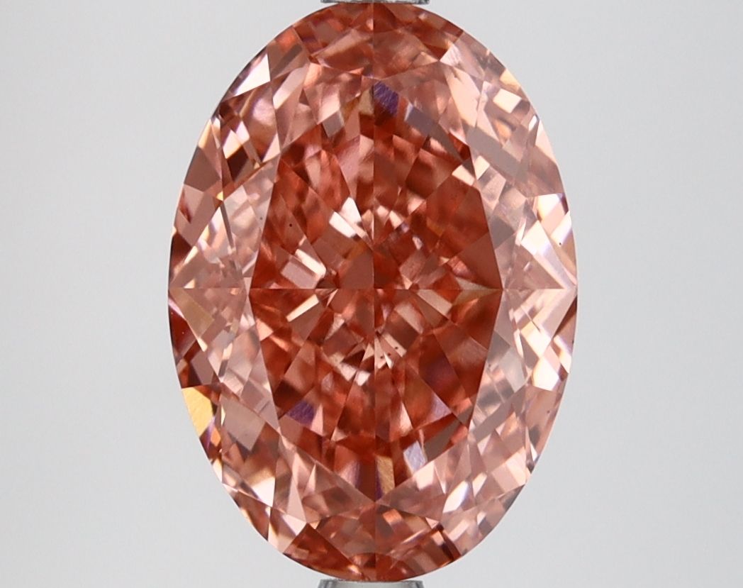 3.77 ct. oval Lab Grown Diamond front image