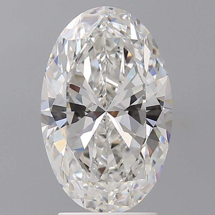 3.09 ct. oval Lab Grown Diamond front image