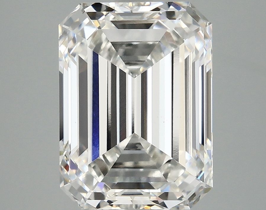 4.08 ct. emerald Lab Grown Diamond front image