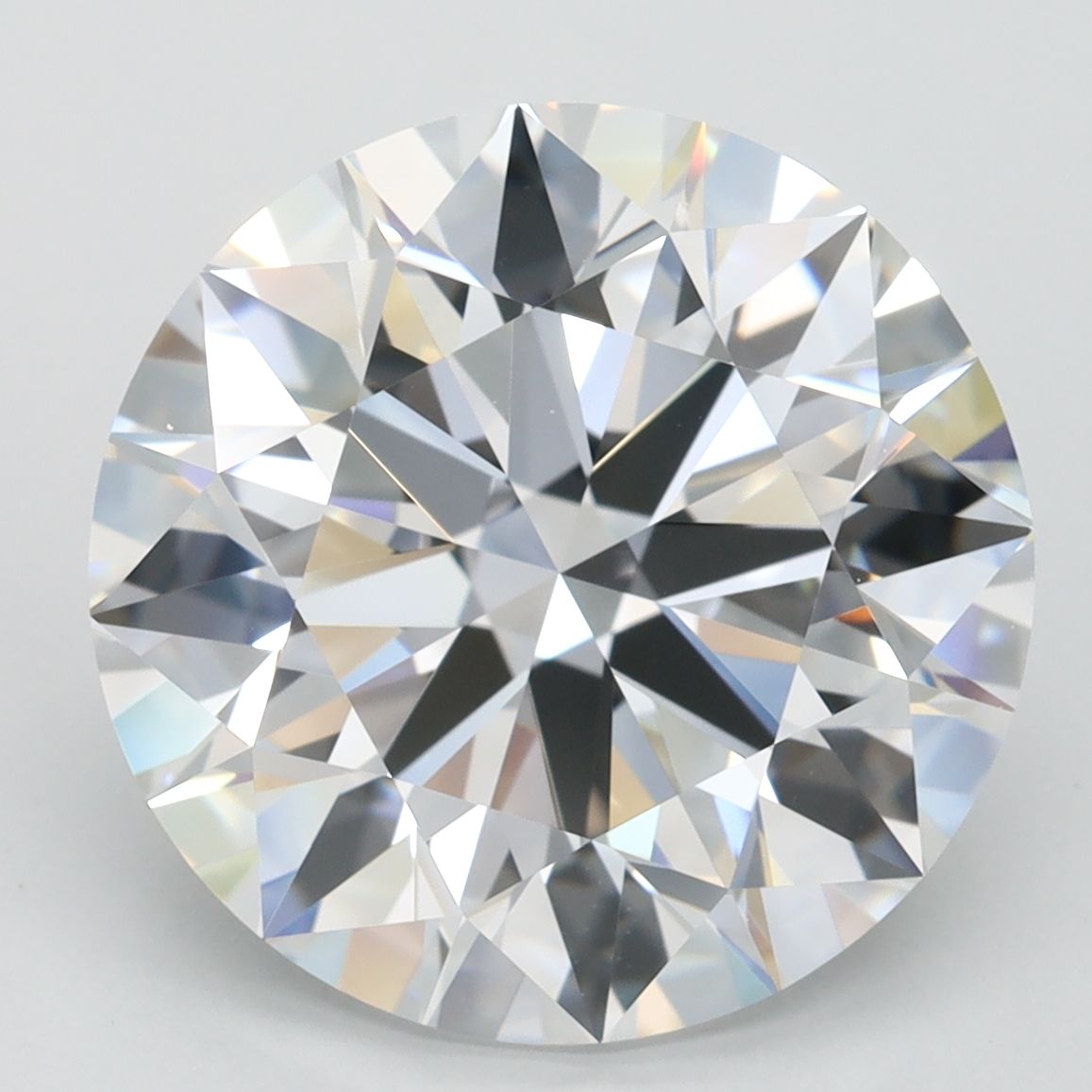 6.05 ct. round Lab Grown Diamond front image
