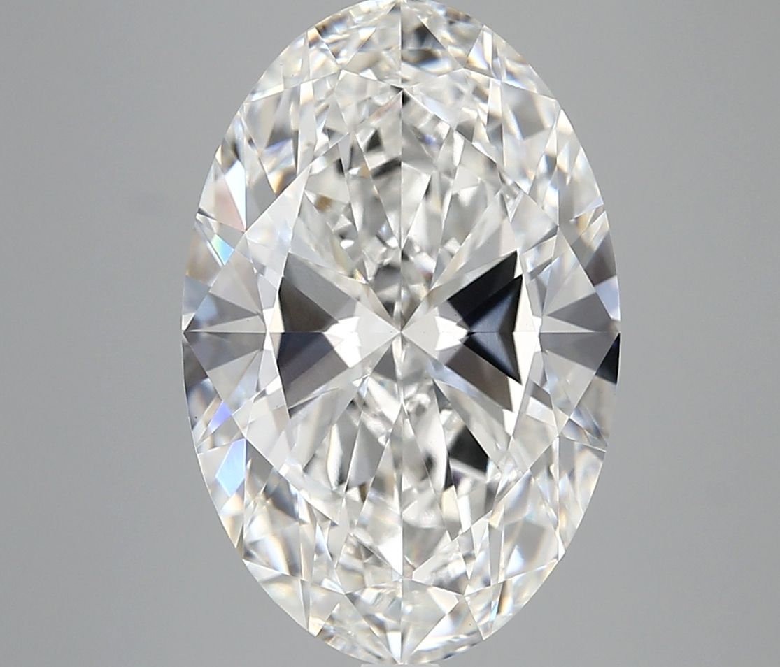 7.01 ct. oval Lab Grown Diamond front image