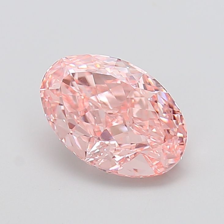3.02 ct. oval Lab Grown Diamond front image