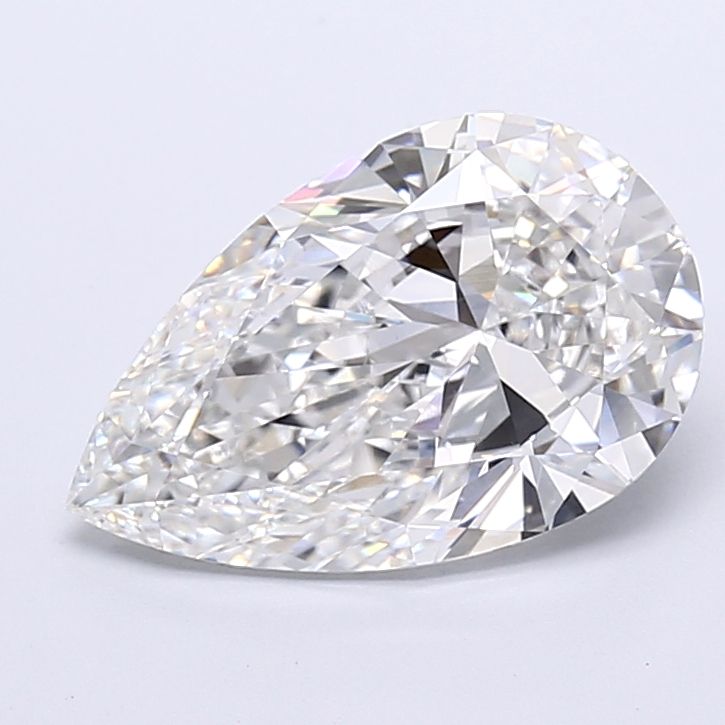 4.64 ct. pear Lab Grown Diamond front image