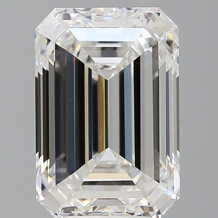 6.10 ct. emerald Lab Grown Diamond front image