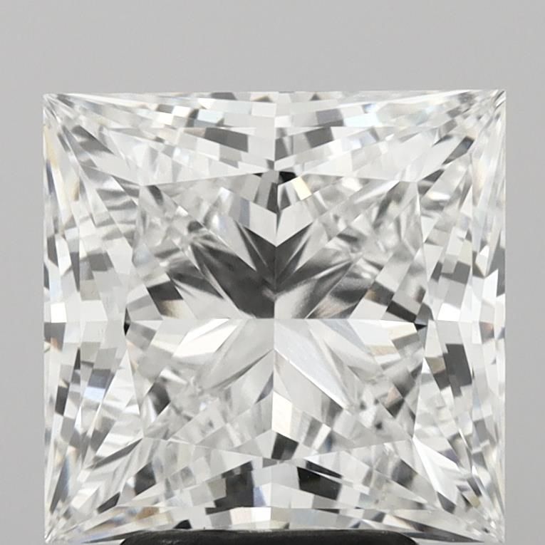 3.90 ct. princess Lab Grown Diamond front image