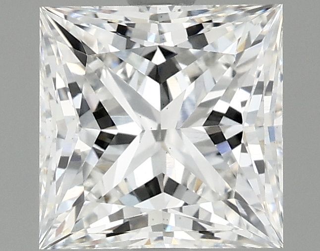 2.09 ct Princess diamond