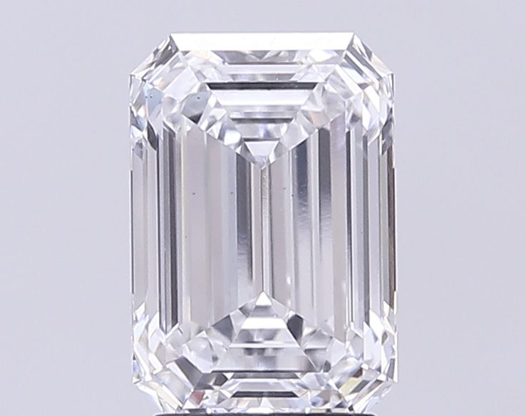 2.99 ct. emerald Lab Grown Diamond front image