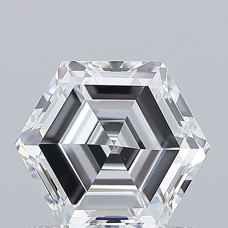 1.01 ct lab-grown Hexagonal Diamond
