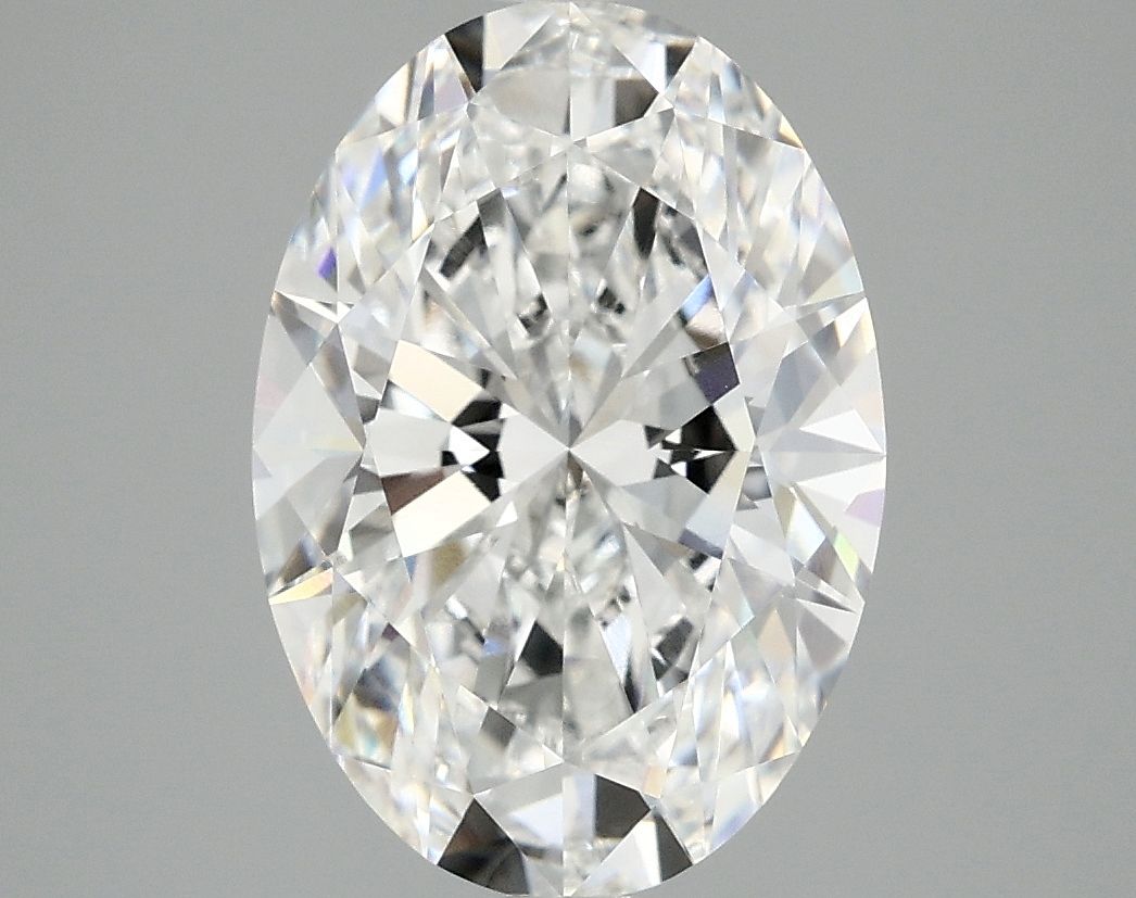3.78 ct. oval Lab Grown Diamond front image