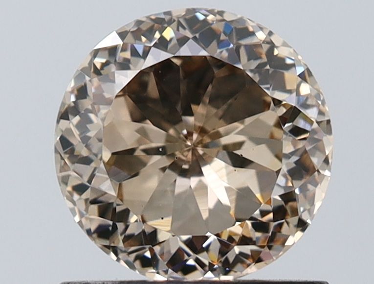 Diament 1.0 ct Yellow Brown/VS2