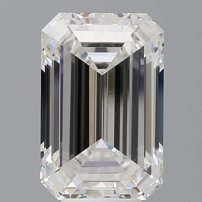 7.60 ct. emerald Lab Grown Diamond front image