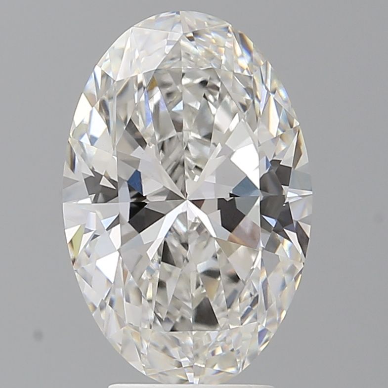 4.05 ct. oval Lab Grown Diamond front image