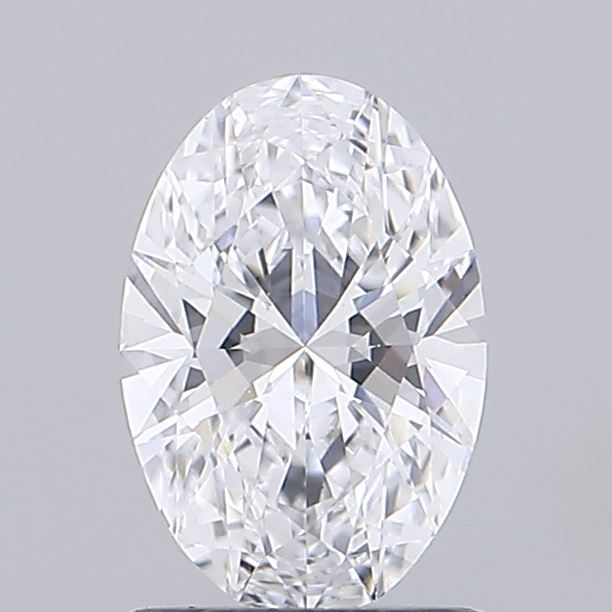 1.10 ct. oval Lab Grown Diamond front image