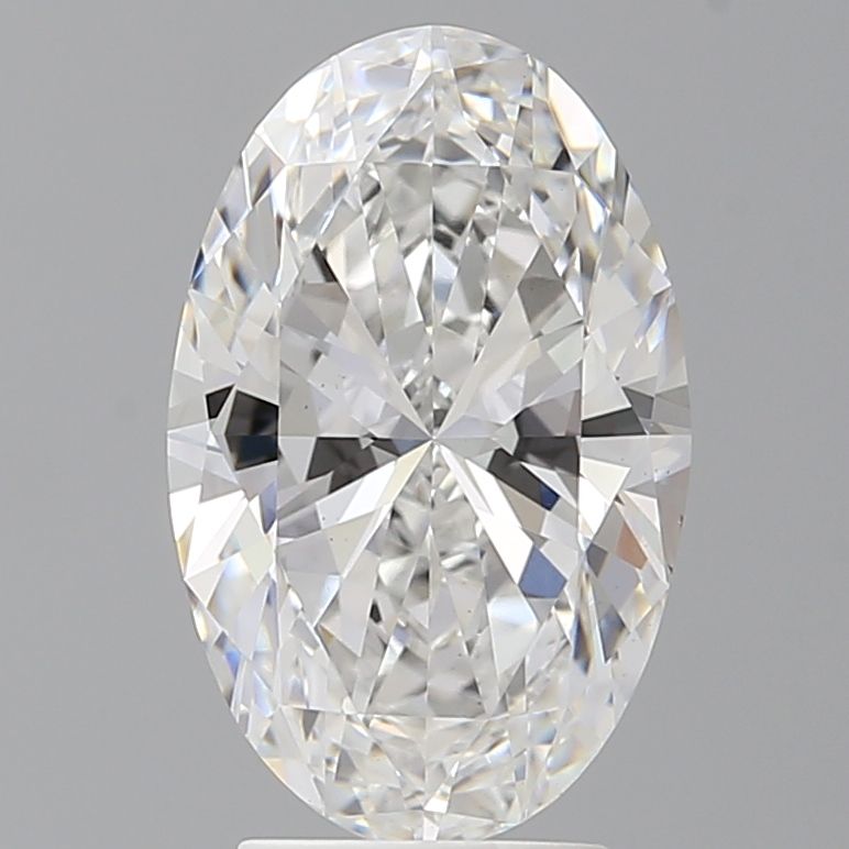 3.58 ct. oval Lab Grown Diamond front image