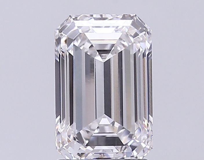 2.55 ct. emerald Lab Grown Diamond front image